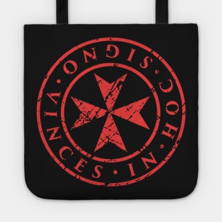 In Hoc Signo Vinces | Knights Templar Maltese Cross Tote