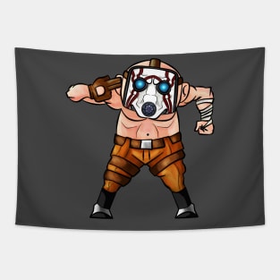 BITE SIZE PSYCHO FROM BORDERLANDS Tapestry