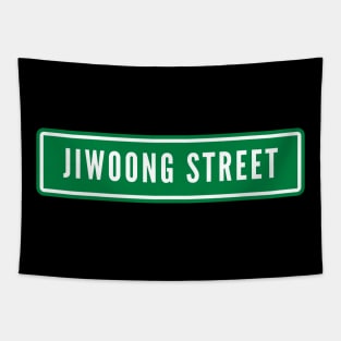 ZEROBASEONE Jiwoong Street Sign Tapestry