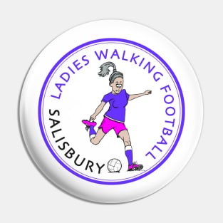 Ladies Walking Football Salisbury Pin