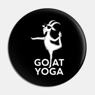 Goat Yoga With Goat Pin