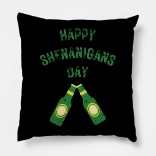 Shenanigans St Patricks Day | Happy Shenanigans Day Pillow