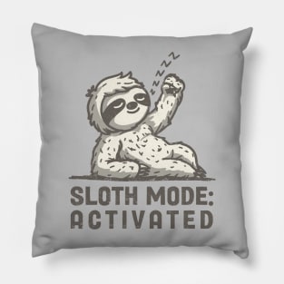 Sloth Mode Pillow