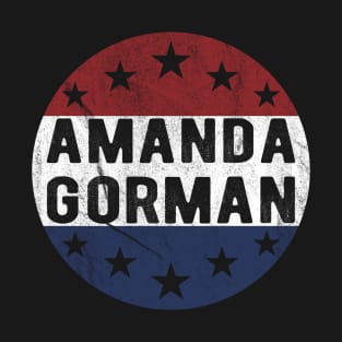 Amanda Gorman 2036 Inauguration 2021 Poet Poem Funny Gift Retro T-Shirt