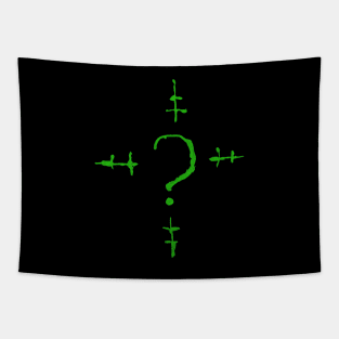 Riddle me this. (Riddler Green) Tapestry