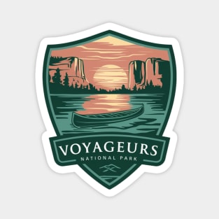 Voyageurs National Park Emblem Magnet