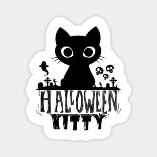 Halloween Kitty Magnet