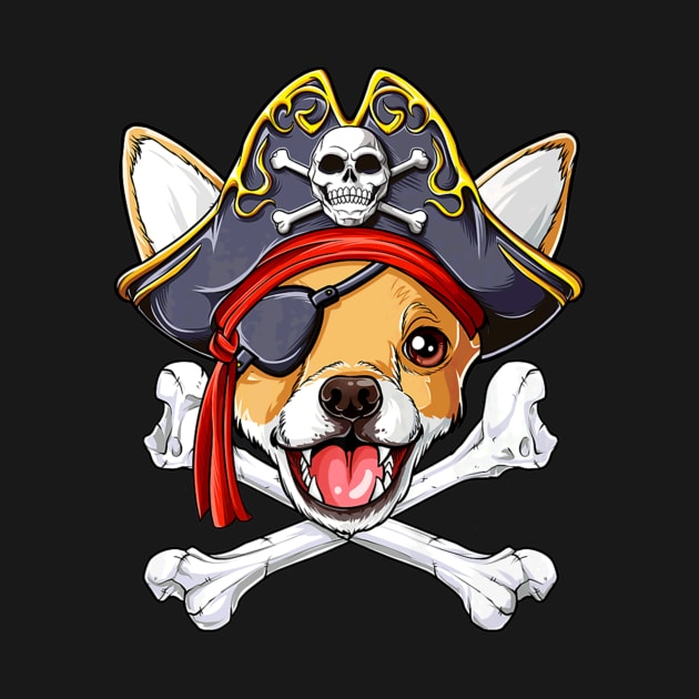 Chihuahua Pirate Skull Design by Burton Halloween