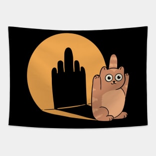 Shadow finger Tapestry