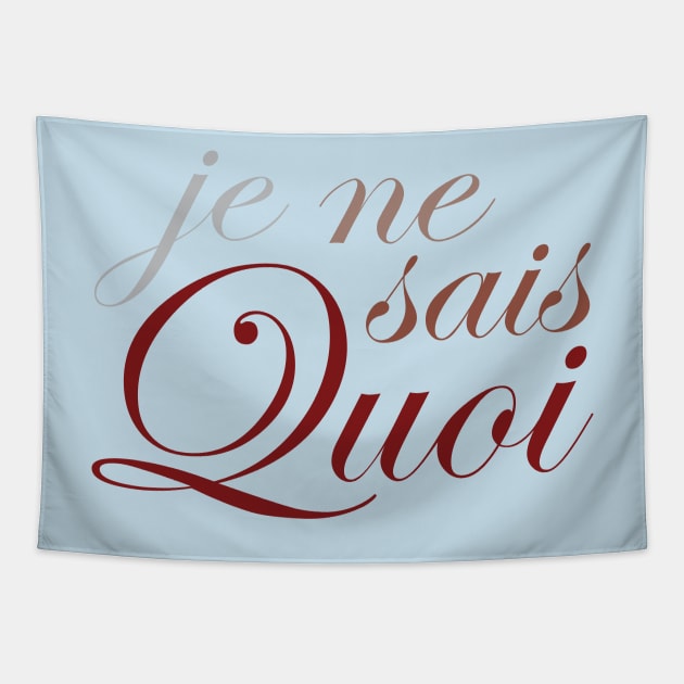 Je Ne Sais Quoi for Lights Tapestry by Ekliptik