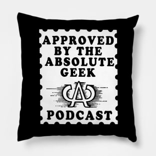 Approved by The Absolute Geek Podcast Pillow