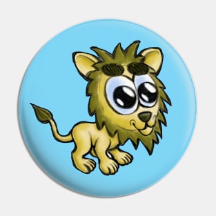 Lion (Animal Alphabet) Pin