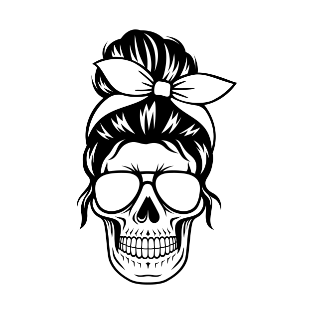 Girl Skull by CondorSky