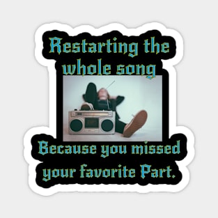 Music meme Magnet