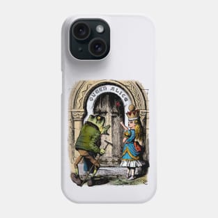 Alice Visits the Queen Phone Case