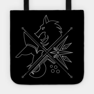 minimalist witcher Tote