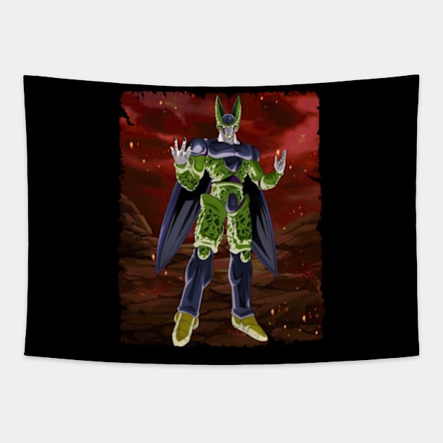 CELL FINAL FORM MERCH VTG Tapestry by Mie Ayam Herbal