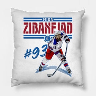 Mika Zibanejad New York R Play Pillow