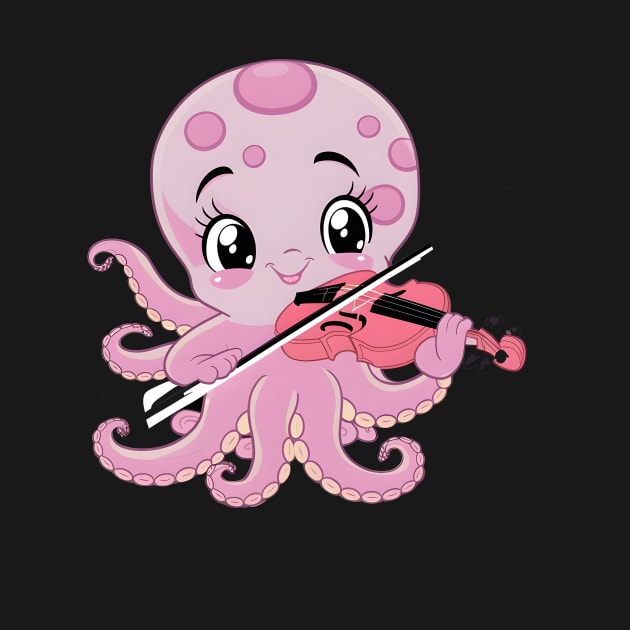 Octopus Violin by aesthetice1