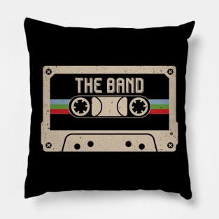 Personalized The Music Band Name Birthday Vintage Cassette Tape Pillow