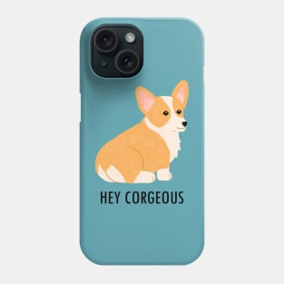 Flirty Corgi Phone Case