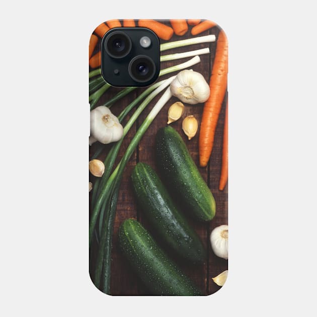 Healthy Vegetables Phone Case by Bravuramedia