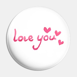 Love You Pin