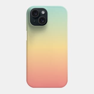 Tricolor Gradient. Phone Case