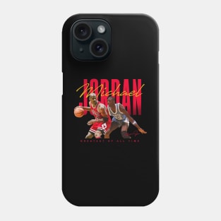 Michael Jordan The Goat Phone Case