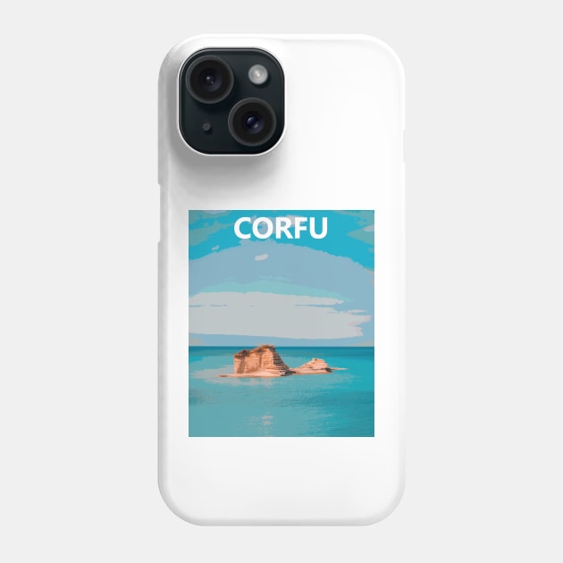 Corfu Phone Case by greekcorner