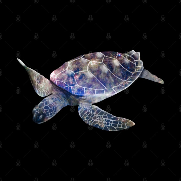 Galaxy Sea Turtle by Kristal Stittle