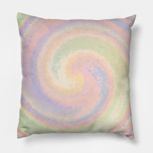 Pencil Strokes Of Soft Seasonal Colors Pillow