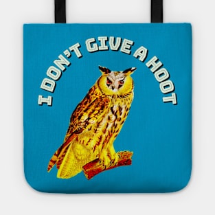 I Don't Give A Hoot Owl Tote