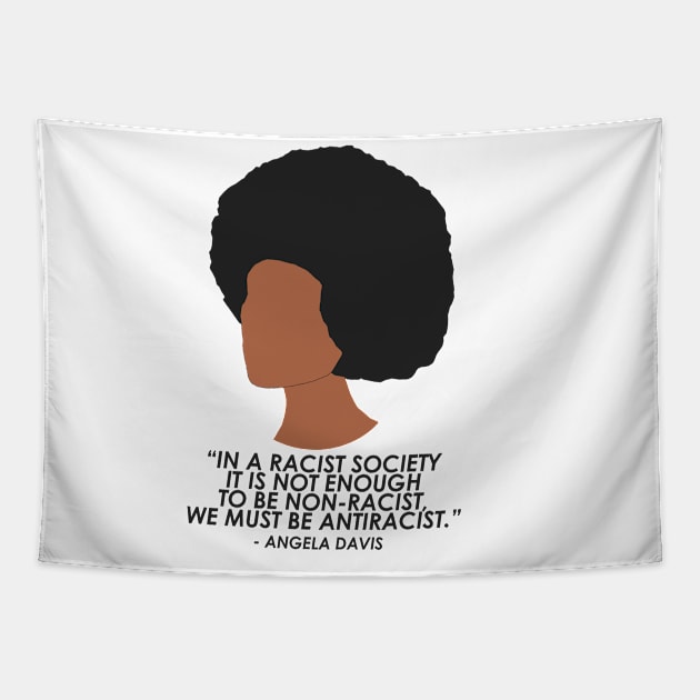 ANGELA DAVIS Tapestry by iambolders