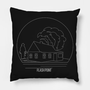 Flash Point Minimalist Line Art - Board Game Inspired Graphic - Tabletop Gaming  - BGG Pillow