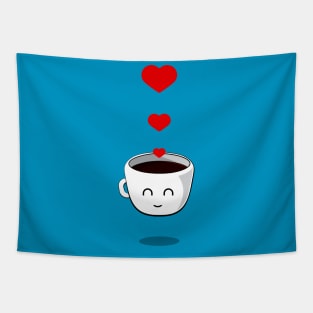 Coffee love Tapestry