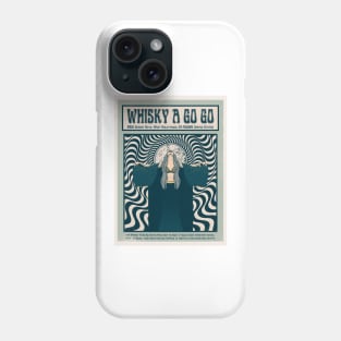 Whisky A Go Go Psychedelic Poster Phone Case