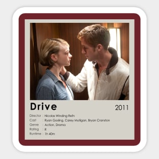Drive Movie Stickers for Sale