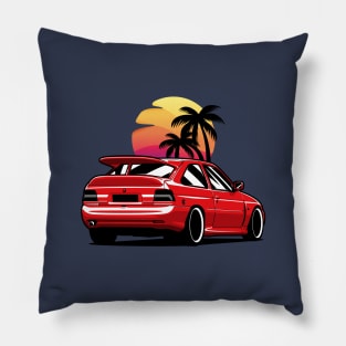 Red Escort RS Sunset Pillow