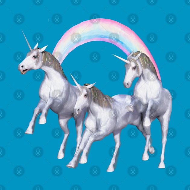 Unicorns And Rainbows by D_AUGUST_ART_53