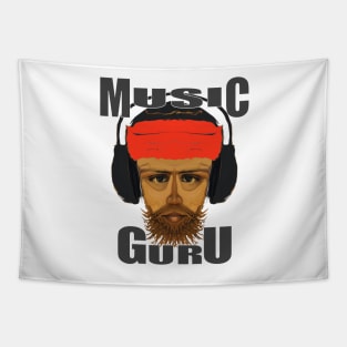 Indian Music Guru Sadhu Baba Tapestry