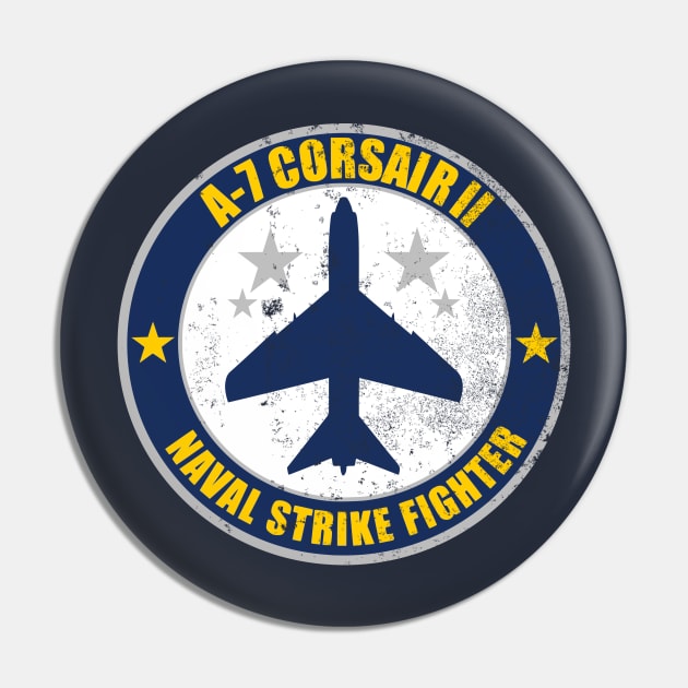 A-7 Corsair II (distressed) Pin by TCP