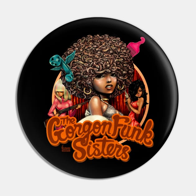 Gorgon Funk Pin by Kurono 