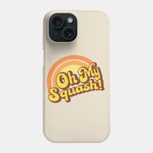 Oh My Squash - Retro Rainbow Phone Case