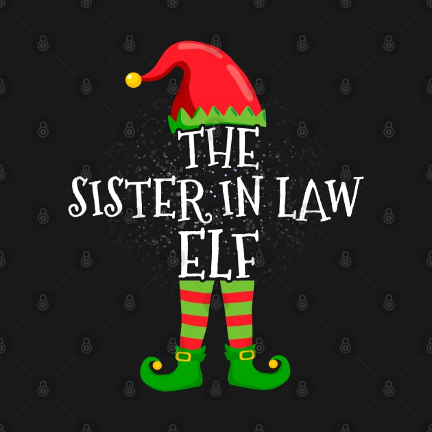 Sister In Law Elf Family Matching Christmas Group Funny Gift by silvercoin