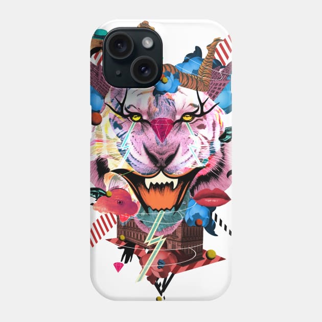 TIGER Phone Case by VALENTINA BROSTEAN