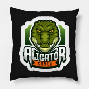 Aligator Head Pillow