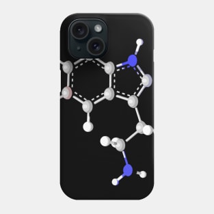 Serotonin Molecule Phone Case