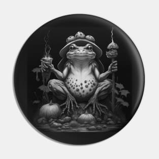 The Amphibian Alchemist Pin