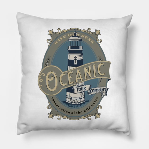 Oceanic Pillow by shipwrecked2020